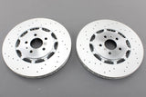 Audi RS6 RS7 RSQ8 2020-on rear brake discs pair (370x30mm) 4K0615601A
