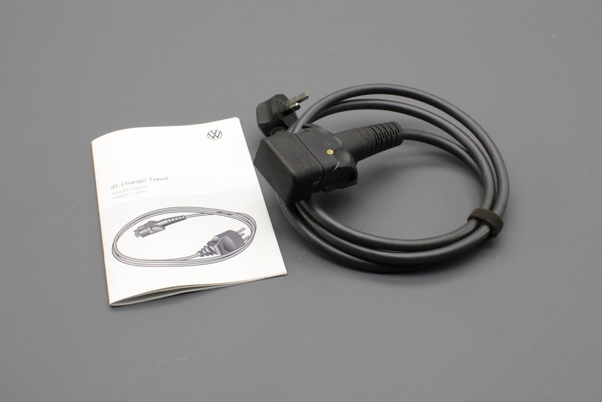 VW ID. Charger Europe BP1 Type G  travel adapter cable 000054412AF