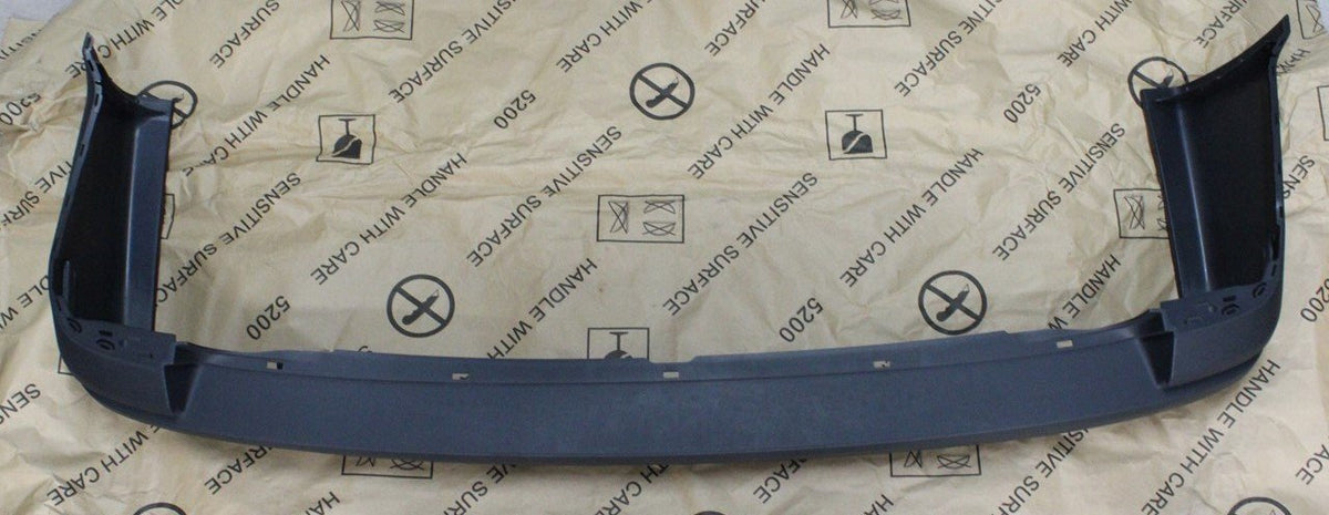 VW Transporter T6 T6.1 satin black bumper cover (tailgate) 7LA807417 9B9, view 1