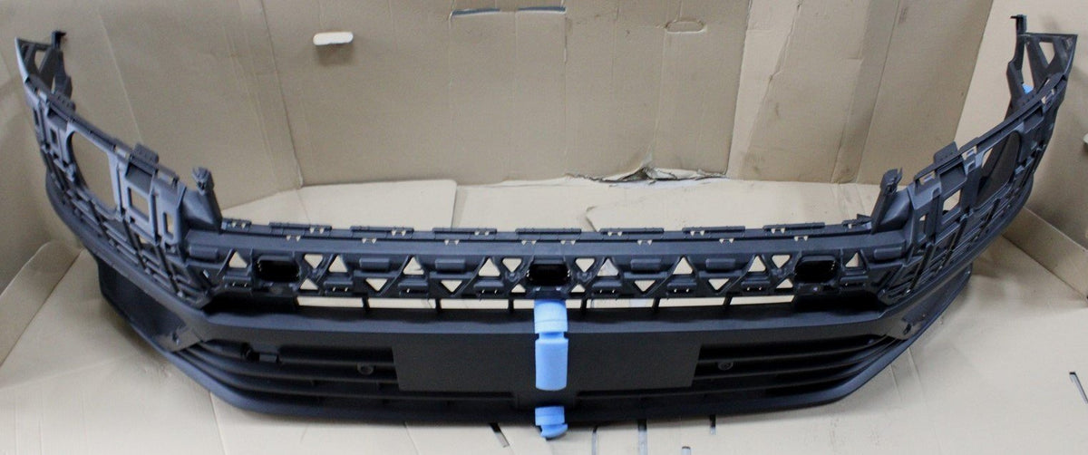 VW Crafter 2017-2021 Front bumper cover (Satin Black) 7C0807217 9B9, view 1