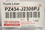 Toyota Land Cruiser 5 seater boot liner (semi-rigid) PZ434-J2305PJ