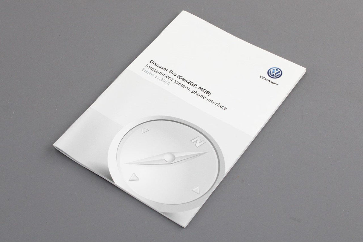 VW Volkswagen Discover Pro Gen2GP MQB instruction manual 5G6012720AA