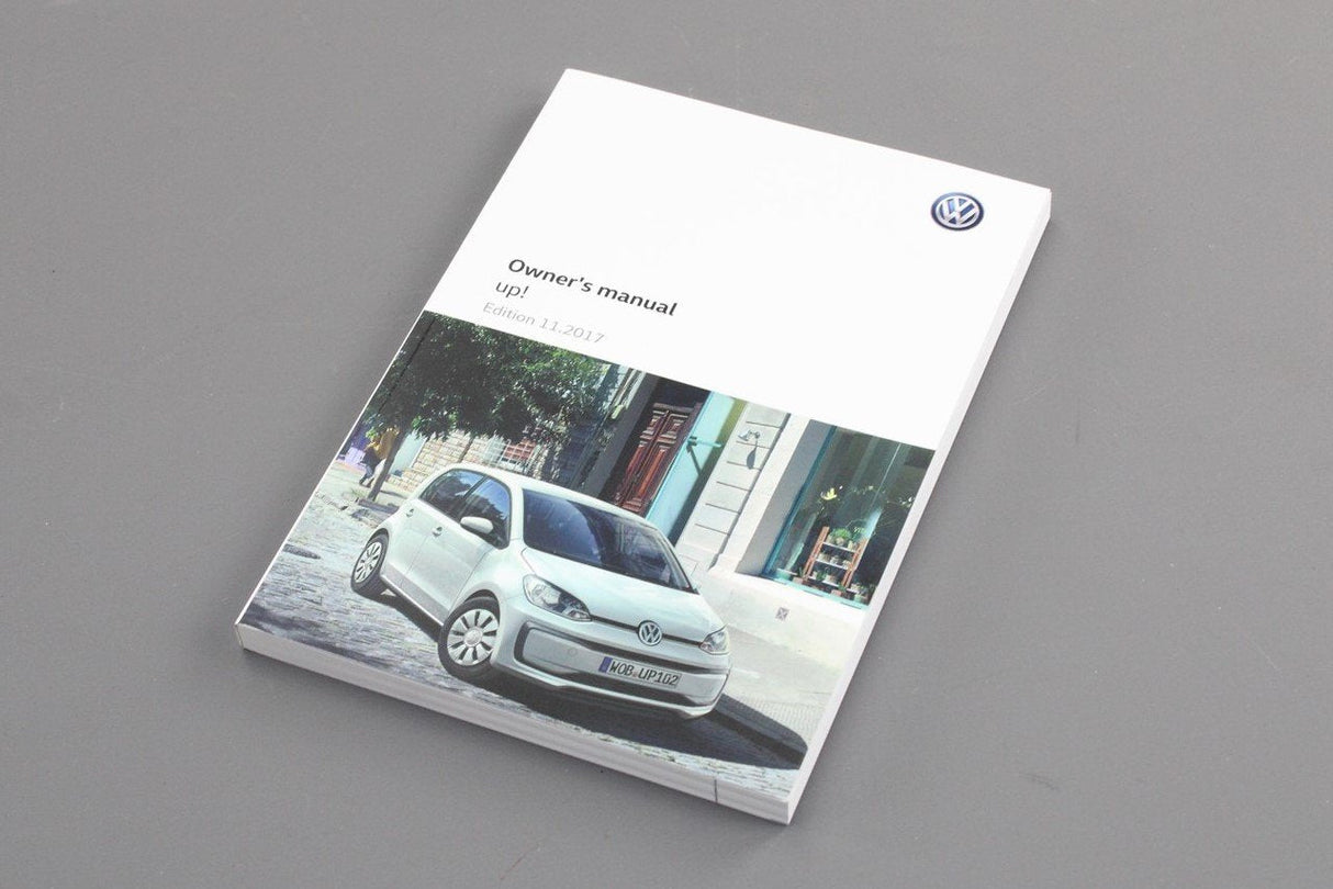 VW Up! 2012-on owners manual booklet (edition 11.2017) 1S0012720AF