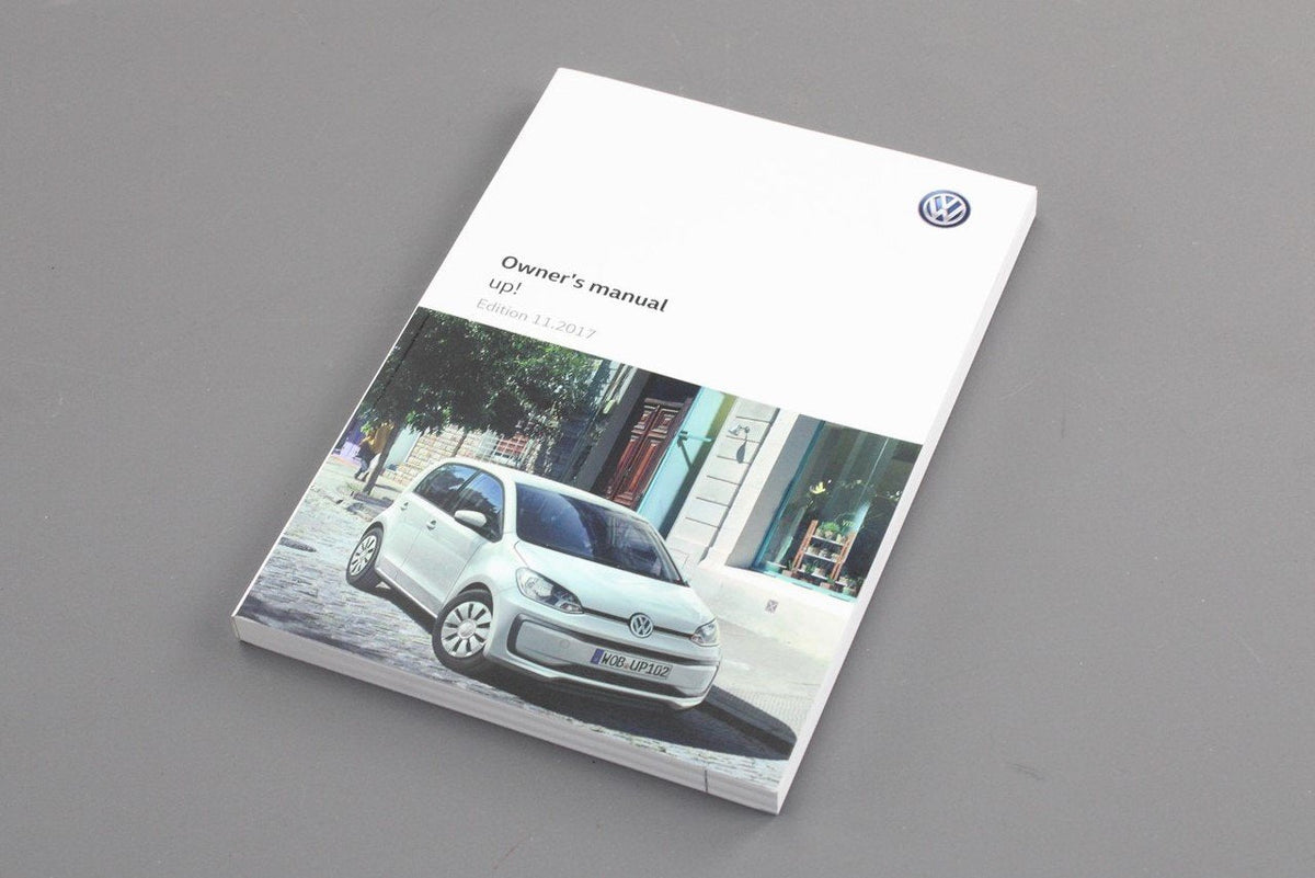 VW Up! 2012-on owners manual booklet (edition 11.2017) 1S0012720AF, view 1