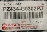 Toyota Prius+ boot liner (semi-rigid) PZ434-G0302PJ