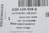 VW Polo AW Audi A1 SEAT 1.0 1.5 2.0 TFSI air intake duct 2Q0129509A