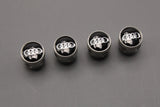 Audi set of 4 tyre valve caps 80A071215