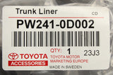 Toyota Yaris Cross boot liner (semi-rigid) PW241-0D002