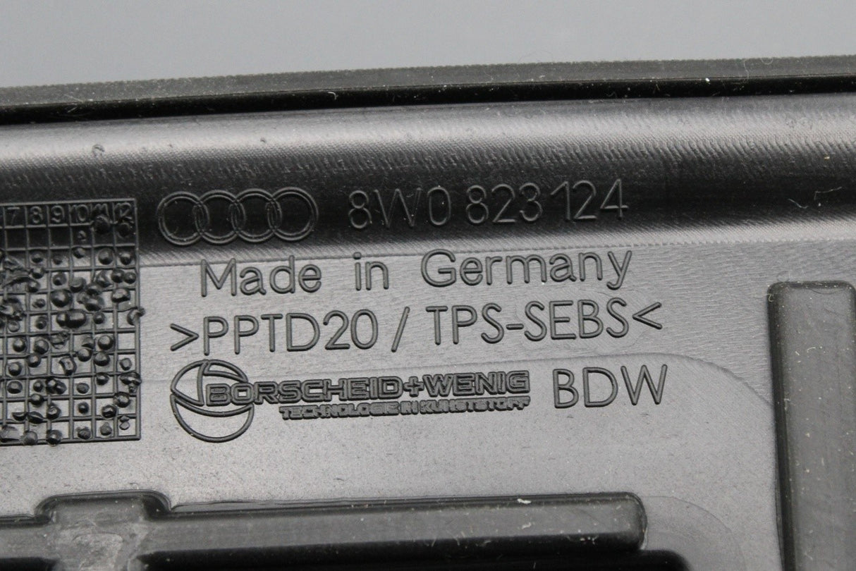 Audi A4 S4 RS4 B9 2016-25 bonnet impact protection seals 8W0823124/5/6