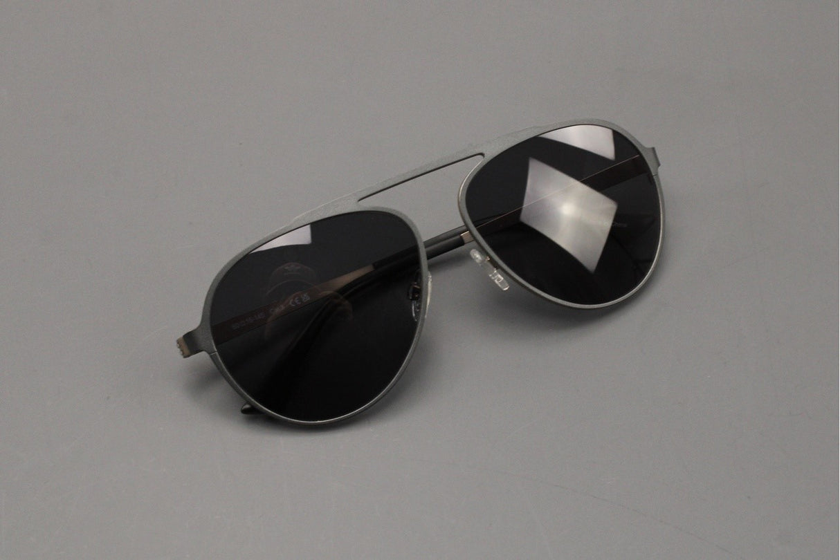 Audi men's pilot sunglasses in dark grey/sand 3112200300