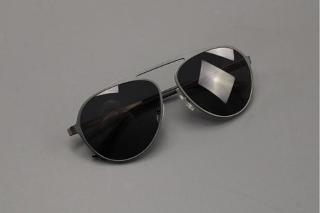 Audi men's pilot sunglasses in dark grey/sand 3112200300