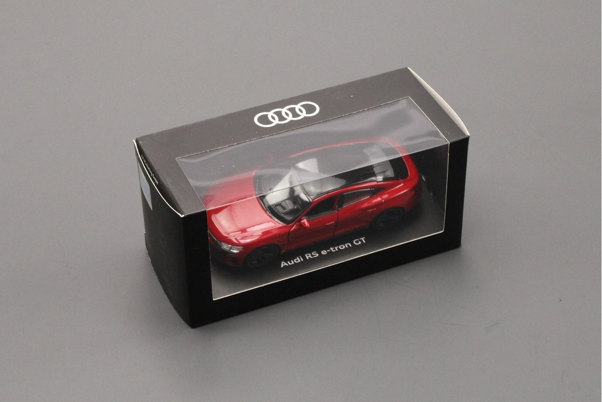 Audi RS e-tron GT pull back 1:42 toy car in Tango Red 3202100100