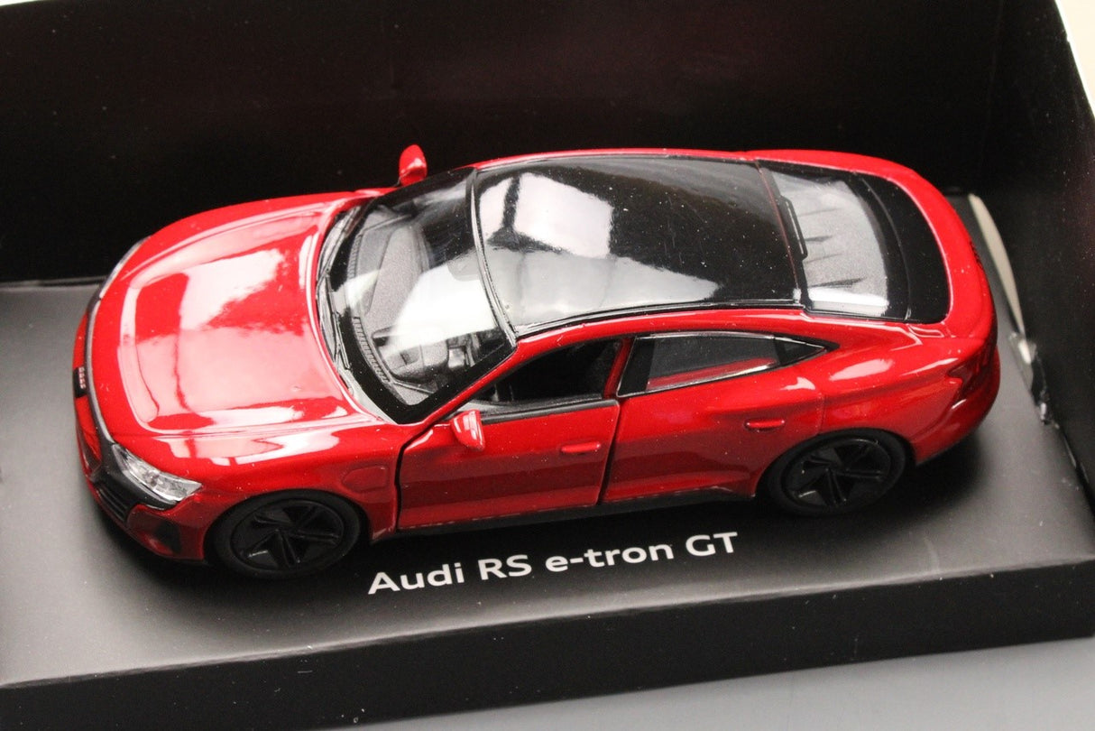 Audi RS e-tron GT pull back 1:42 toy car in Tango Red 3202100100