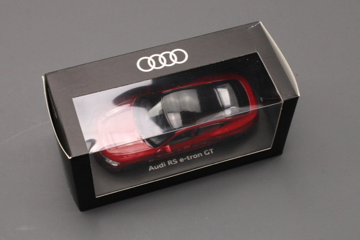 Audi RS e-tron GT pull back 1:42 toy car in Tango Red 3202100100