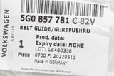 VW Golf MK8 SEAT CUPRA Ateca rear centre seat belt guide 5G0857781C 82V