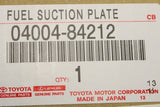 Toyota fuel sender suction plate 04004-84212