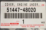 Toyota Lexus engine undertray cover 51447-48020