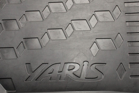 Toyota Yaris rubber floor mats set (front & rear) PW210-0D106