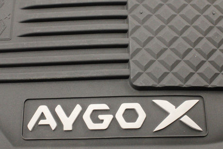 Toyota Aygo-X rubber floor mats set PW210-0H015
