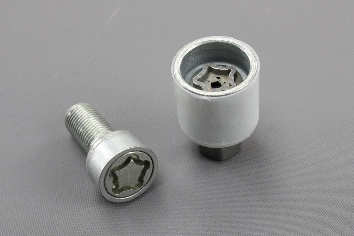 Audi A1 A3 A4 A5 A6 locking wheel nut with key code W 4F0698139C 819, view 1