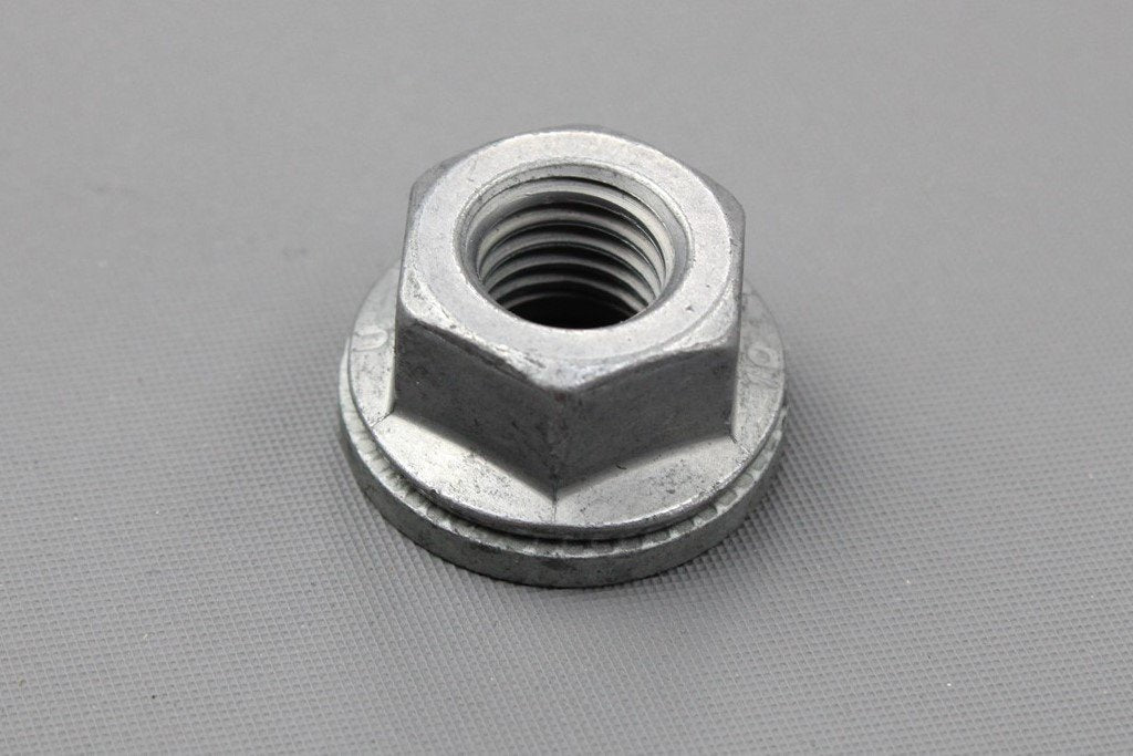 VW Audi Skoda SEAT Hex head collared nut with washer M10 (x1) N91233201, view 1