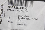 VW Polo AW Audi A1 Skoda under body noise insulation (front) 2Q0825236G
