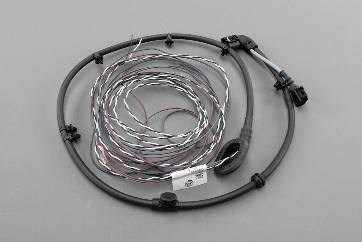 VW Audi Skoda SEAT rear speed sensor wiring loom (left) 5WA927902, view 1