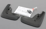 VW Touareg 2018-on accessory front and rear mud flaps set 760075111 / 760075101
