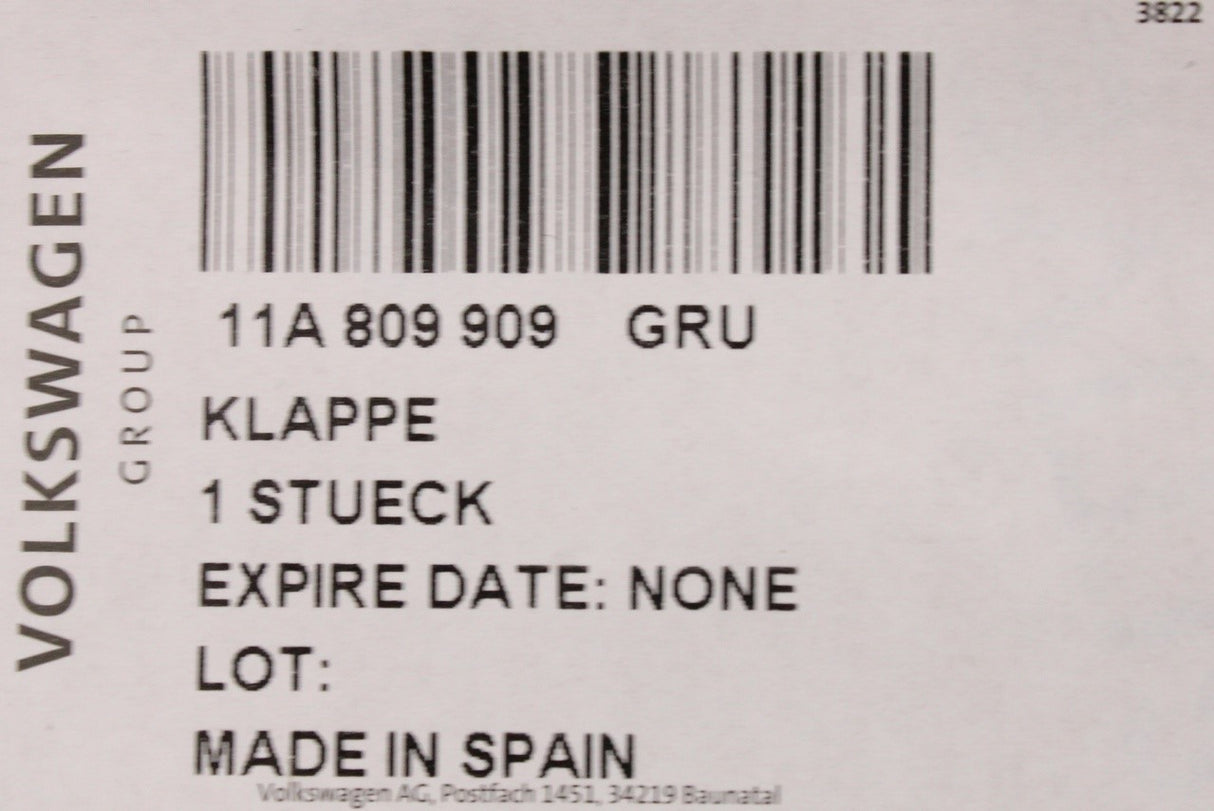 VW ID.4 ID.5 2021-on charging flap cover in primer 11A809909 GRU