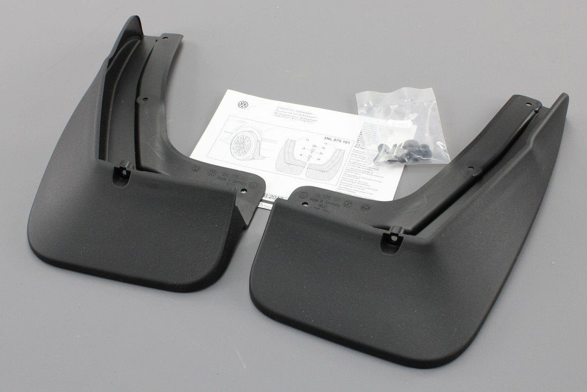VW Tiguan Allspace 2018- Rear accessory mud flaps pair 5NL075101, view 1