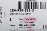 VW ID.3 ID.4 ID.5 2020-On door control unit (drivers side) 1EA959593D