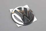 VW Beetle 2006-2010 rear boot emblem badge (black/chrome) 1C0853630M ULM