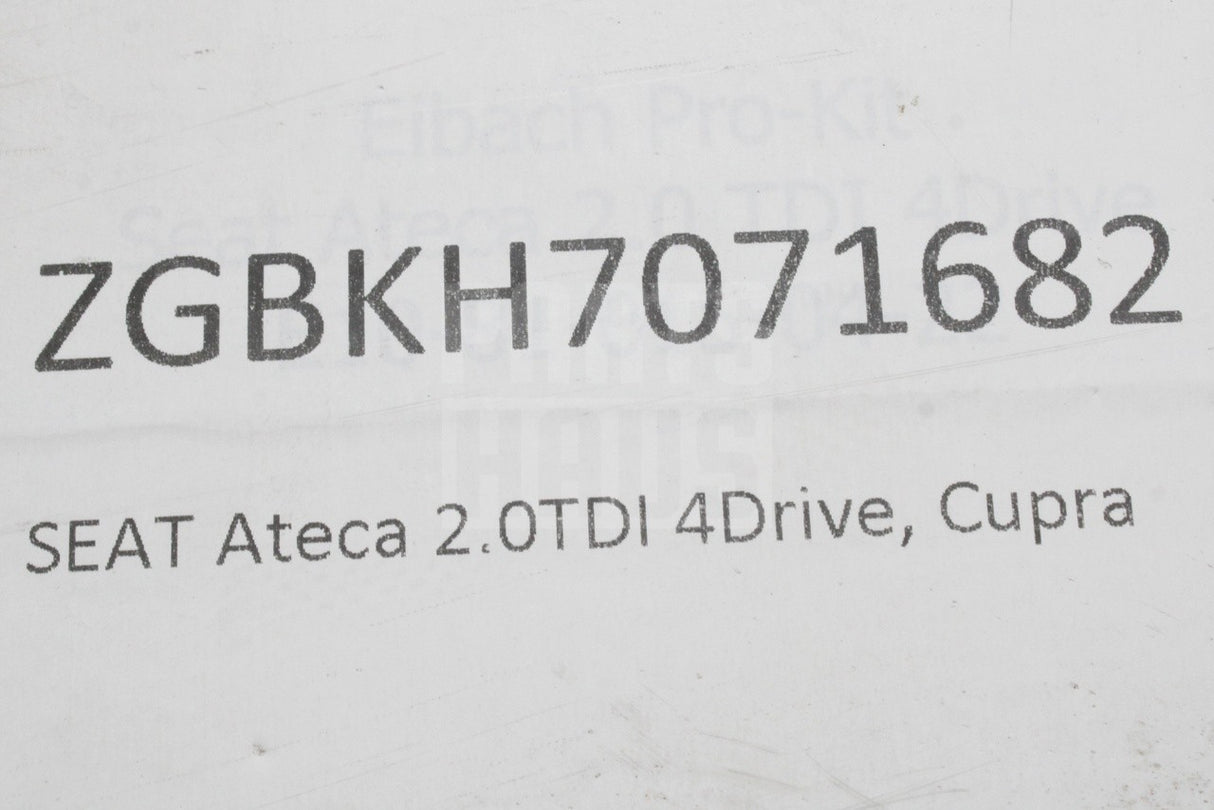 Cupra Ateca 4Drive 2018-on eibach pro-kit lowering springs ZGBKH7071682