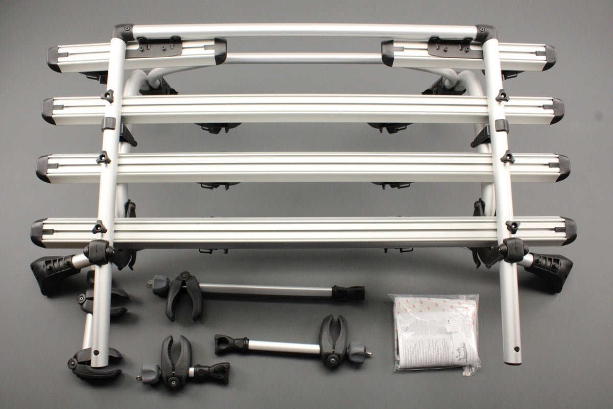 VW Transporter 2024-on boot rack for 4 bicycles 7TG071104, view 1