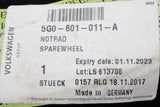 VW Golf MK7.5 Audi A3 SEAT Leon space saver spare wheel (16") 5G0601011A