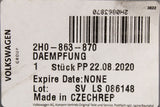 VW Amarok 2010-2022 tunnel damper (right) 2H0863870