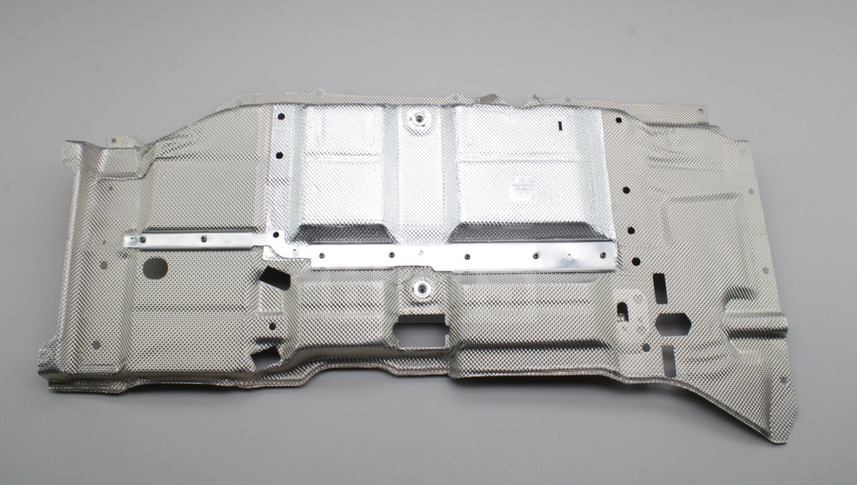VW Transporter T6 2016-2019 front centre tunnel heatshield 7E1825671G