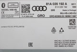 Audi A3 S3 RS3 2017-20 Q2 multimedia control unit (MIB high) 81A035192A