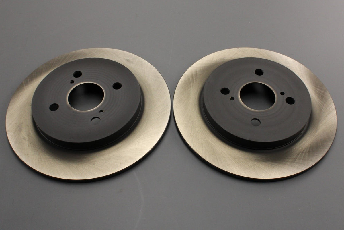 Toyota IQ 2008-14 Yaris 2005-11 brake discs (rear) 42431-52080, view 1