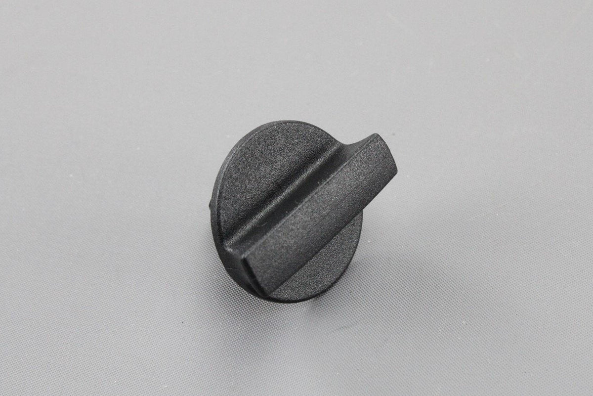 VW Caddy 2K 2004-2021 Seat compartment turn Knob (Black) 2K0867467 9B9, view 1