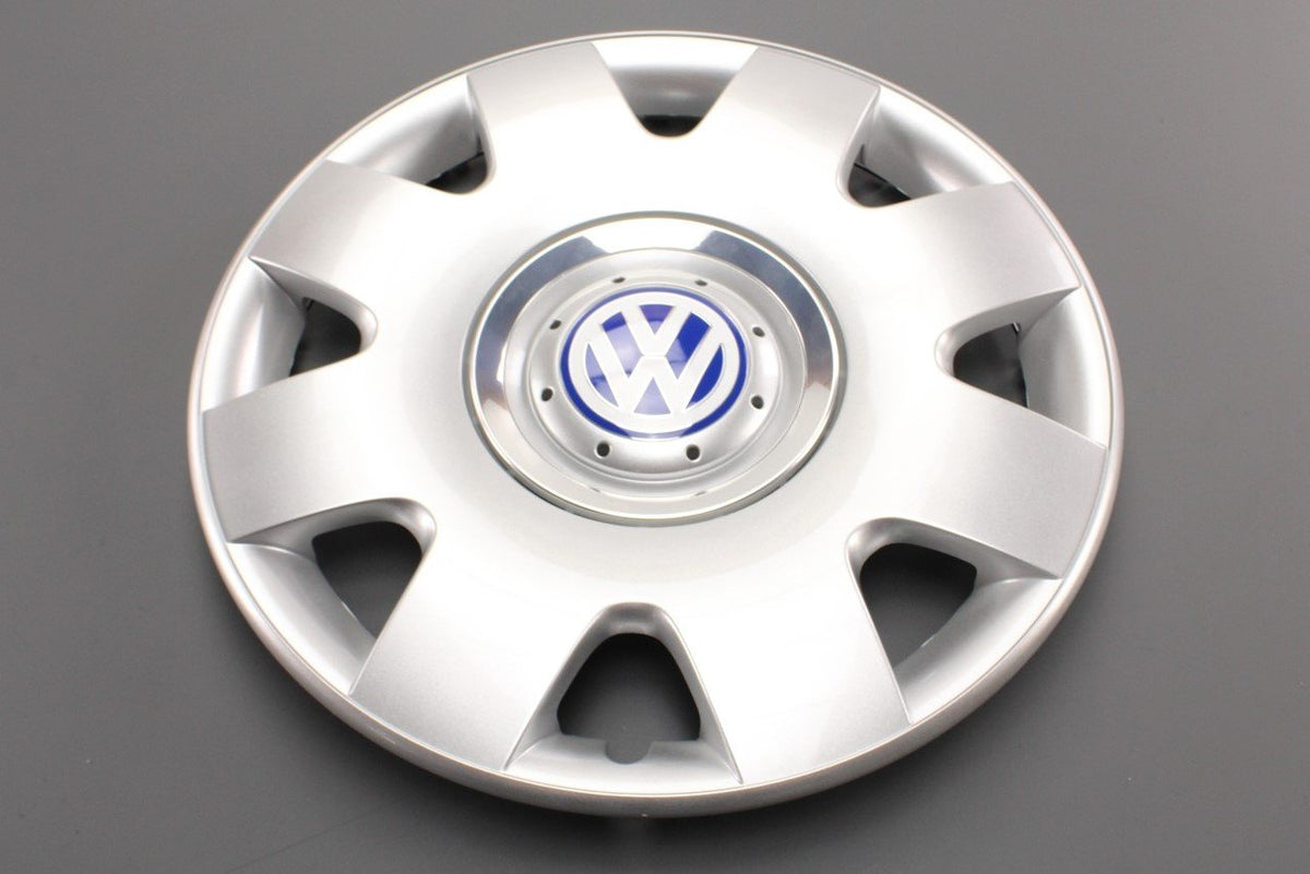 VW Beetle 2002-2005 wheel trim hub cap (16") 1C0601147K MWU, view 1