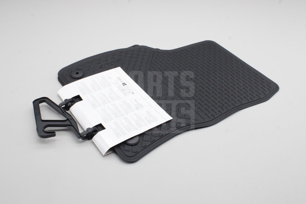 VW Golf MK7 MK7.5 2013-20 front rubber floor mats RHD 5G2061502A 82V