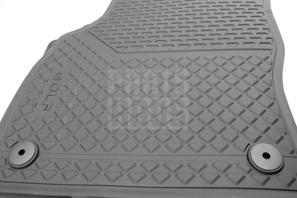 VW Golf MK7 MK7.5 2013-20 front rubber floor mats RHD 5G2061502A 82V