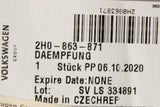 VW Amarok 2010-2022 tunnel damper (left) 2H0863871