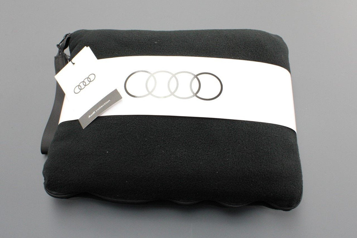 Audi 2-in1-1 fleece blanket (black) 3292200300, view 1