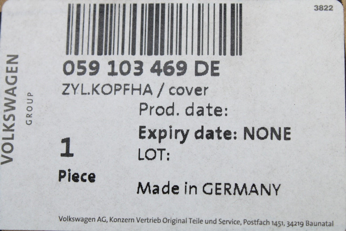 VW Amarok Audi A4 A5 Q5 Q7 3.0 TDI cylinder 4-6 rocker cover 059103469DE