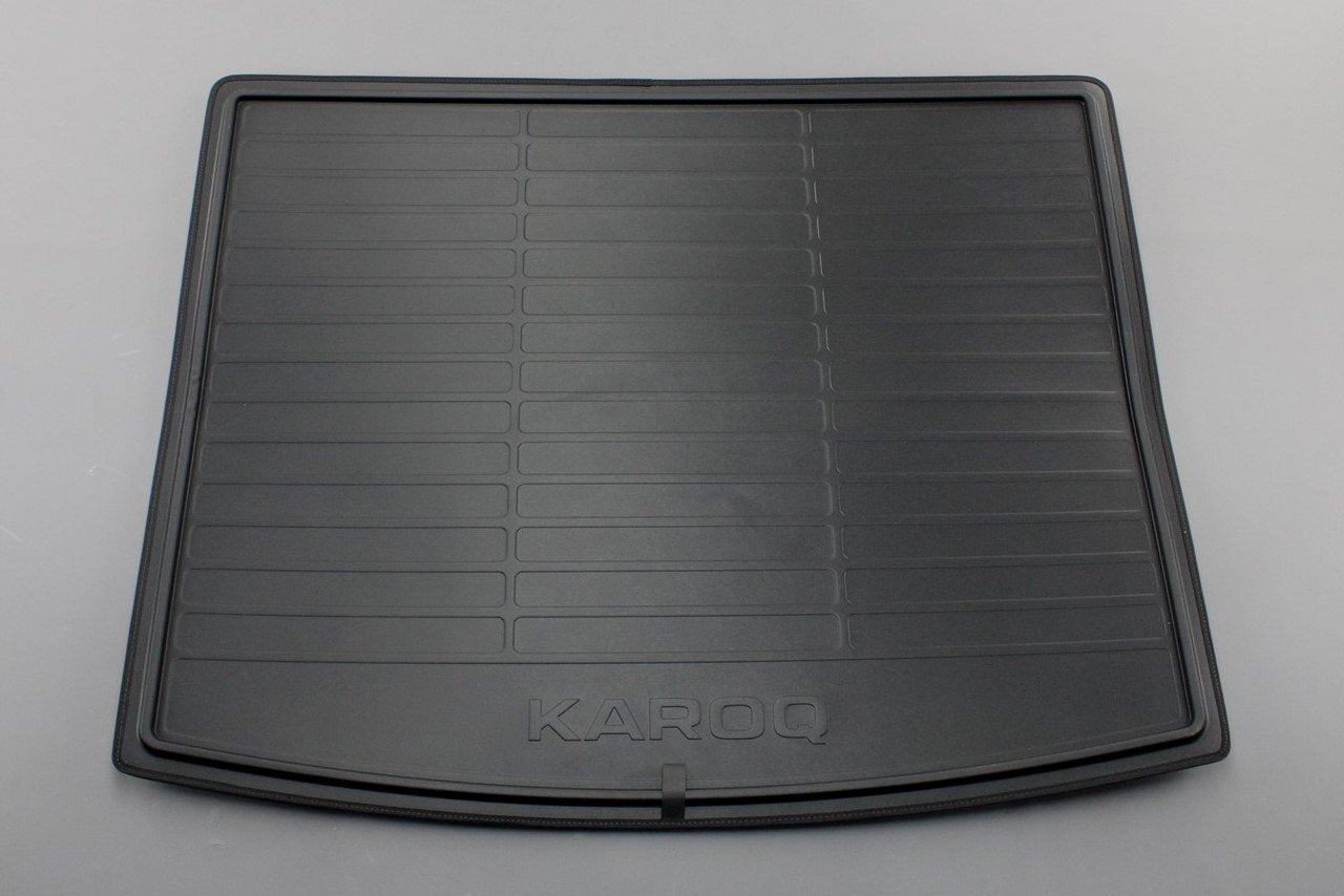 Skoda Karoq 2017-On double-sided boot luggage compartment mat