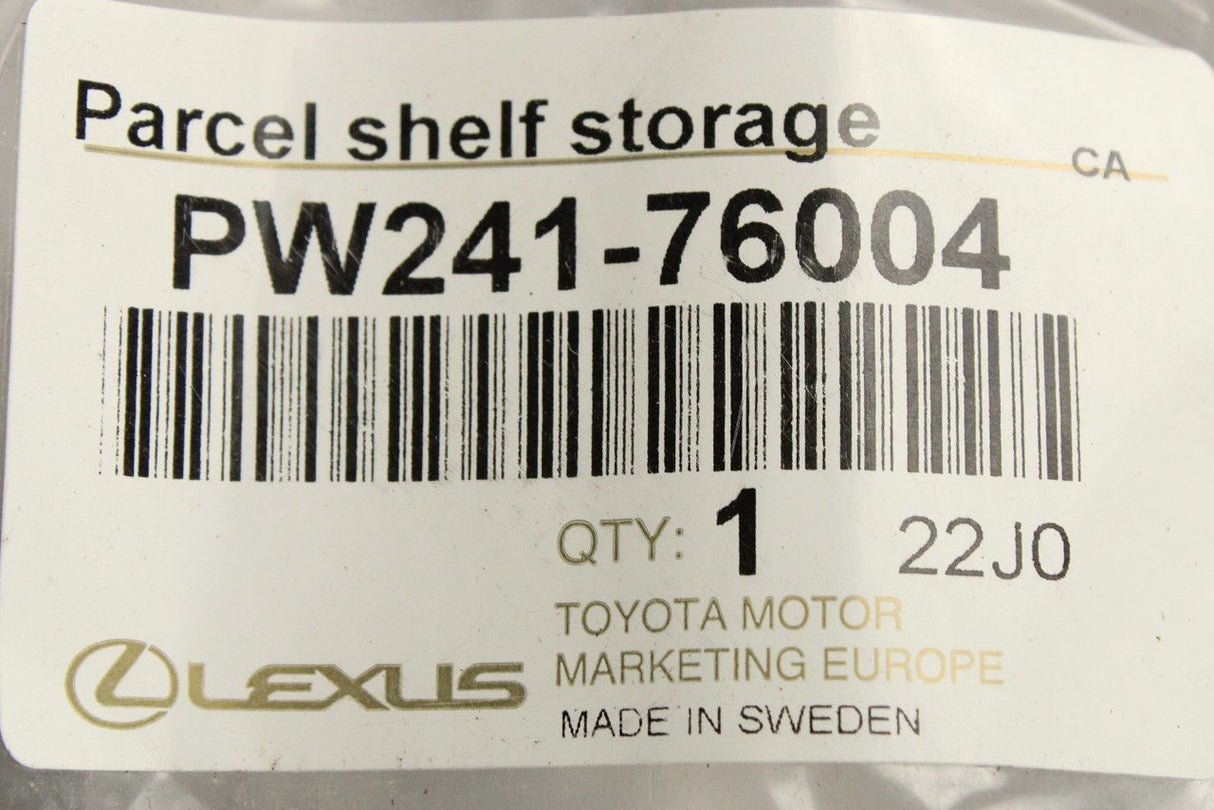 Lexus boot liner tray (rigid) PW241-76004