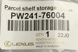 Lexus boot liner tray (rigid) PW241-76004