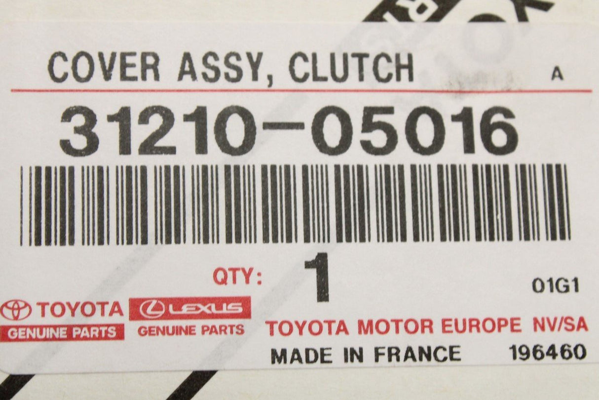 Toyota Avensis Corolla Verso 2003-2009 clutch pressure plate 31210-05016